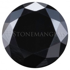 Round Black Genuine Diamond